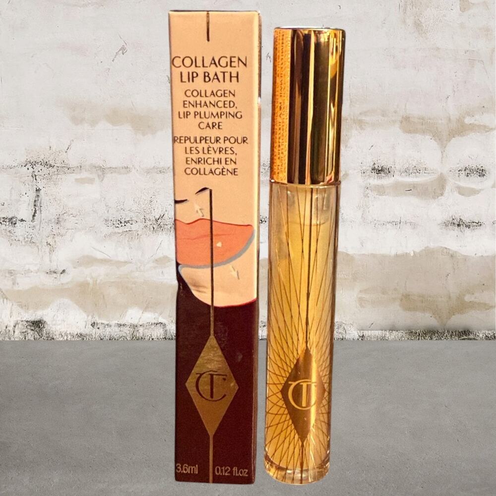 Charlotte Tilbury $37 Collagen Lip Bath Gloss Clear